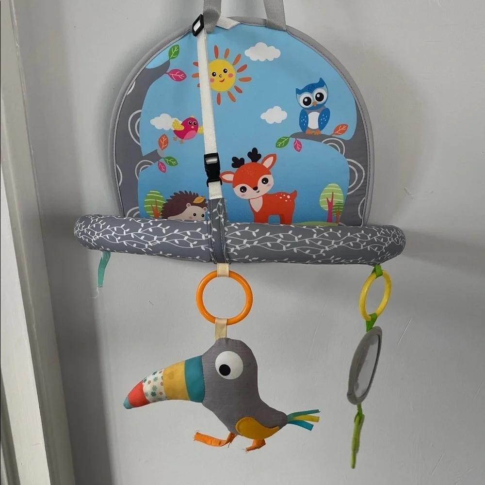 Colorful Toucan Baby Car seat Toy - Picture 5 of 11
